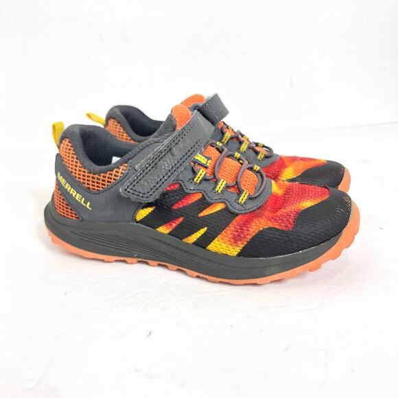 Merrell Other - Merrell - Youth Nova 3 Sneakers - Black/Orange/Gray - 13.5